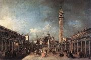 GUARDI, Francesco Piazza di San Marco dfh USA oil painting reproduction